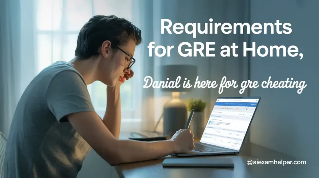 GRE At Home Requirements & Hire Daniel for 100% Succes GRE-at-Home-Requirements