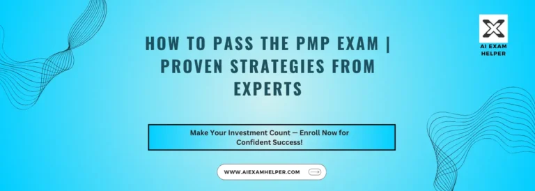 HOW-TO-PASS-THE-PMP-EXAM