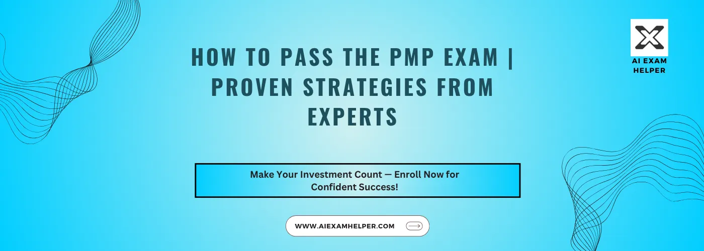 HOW-TO-PASS-THE-PMP-EXAM