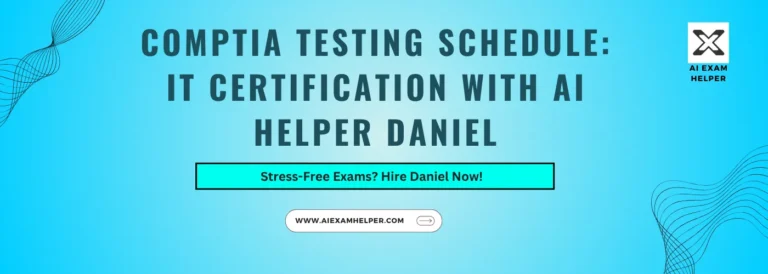schedule-comptia-exam
