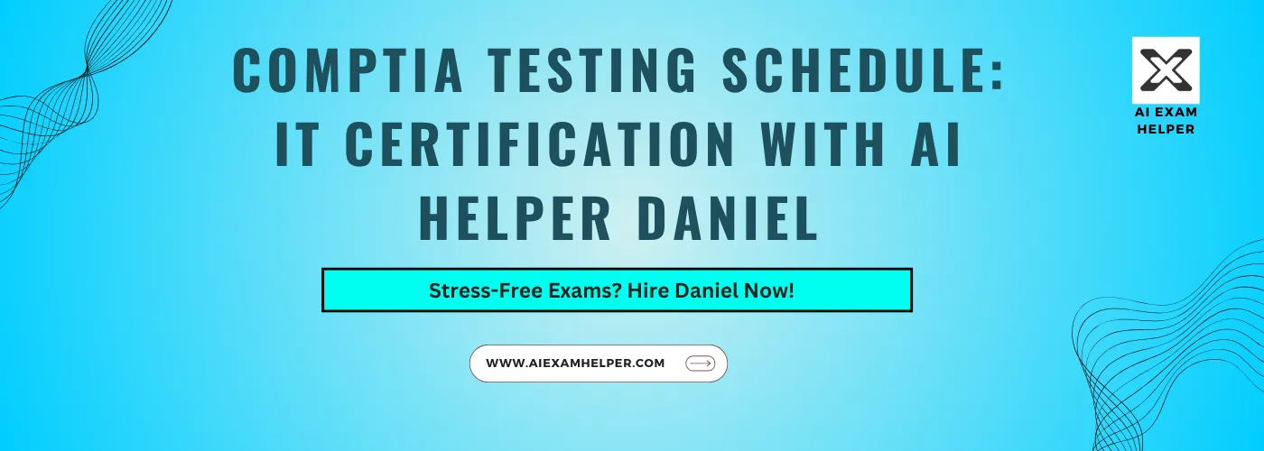 schedule-comptia-exam
