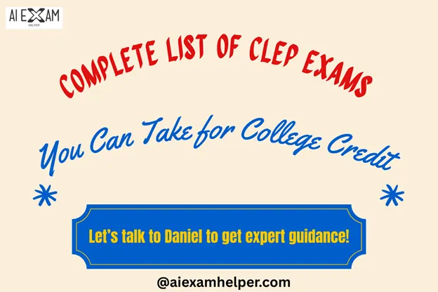List-of-CLEP-Exams