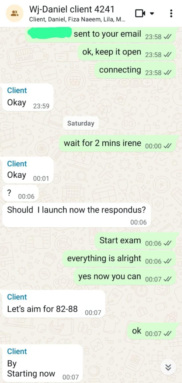 Daniel Client # 4241